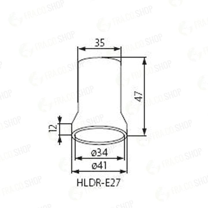 PORTALAMPADA  HLDR-E27 - KANLUX