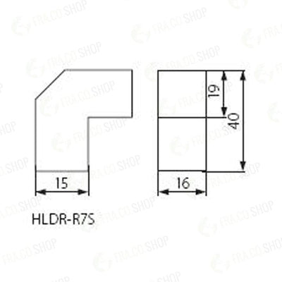 PORTALAMPADA  HLDR-R7S - KANLUX