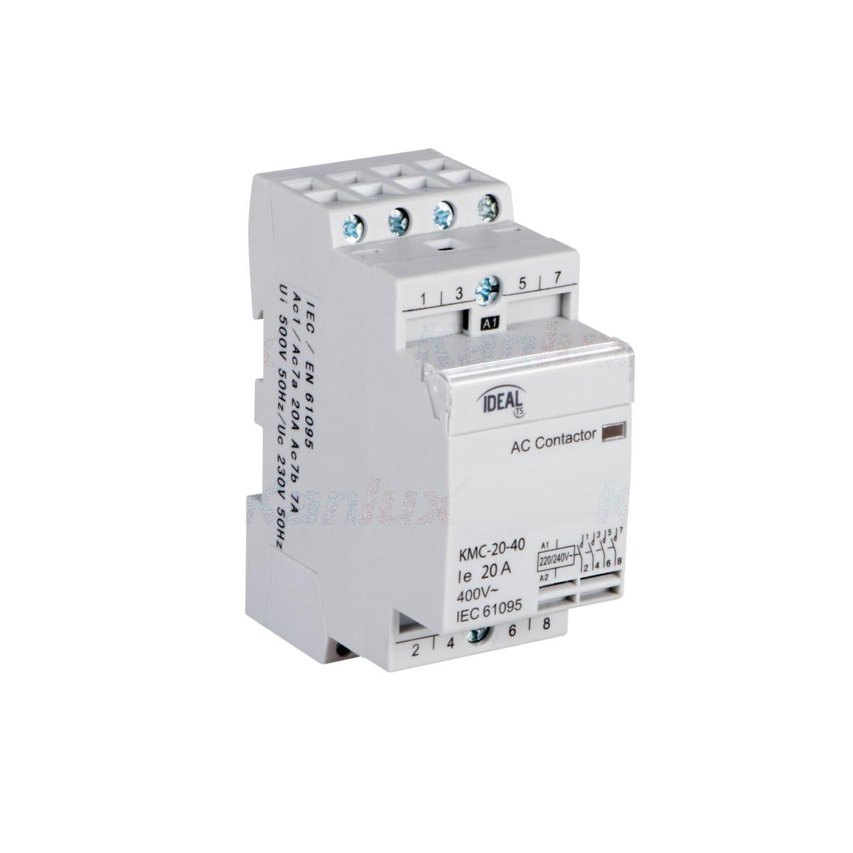 CONTATTORE MODULARE, ALIMENTAZIONE 230V AC KMC-25-31 - KANLUX