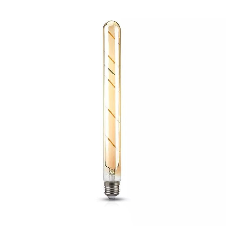 LAMPADINA LED - 5W T30 E27 FILAMENTO AMBER BIANCO CALDO 2200K
