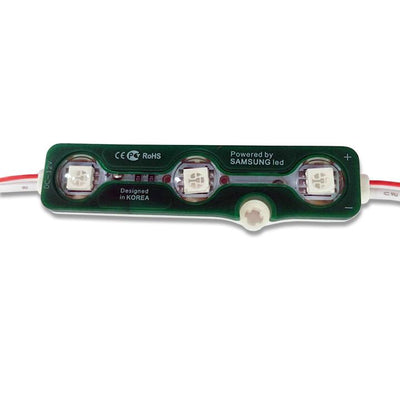 LED MODULO 3SMD DIODI SMD5050 VERDE IP67