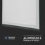 PANNELLO LED 45W 600 X 600 MM BIANCO UGR CON DRIVER 6PZ/SET 6000K