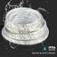 STRISCIA SMD3528 120 LED/M BIANCO CALDO IP65 5000K