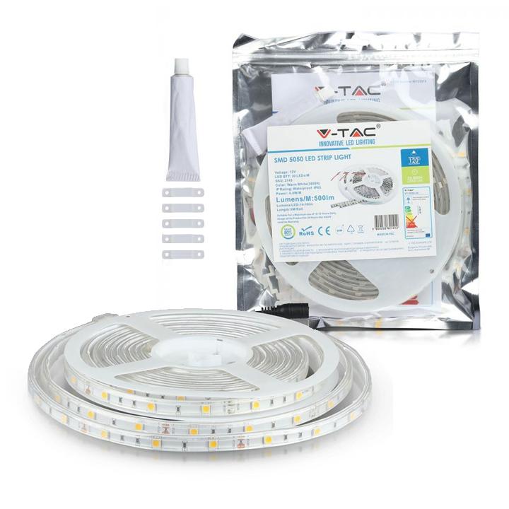 STRISCIA SMD5050 30 LED/M RGB IP65