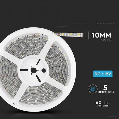 STRISCIA SMD5050 60 LED/M BIANCO CALDO IP65 3000K