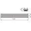 PLAFONIERA STAGNA PER TUBI LED MAH PLUS-258/4LED/PC - KANLUX