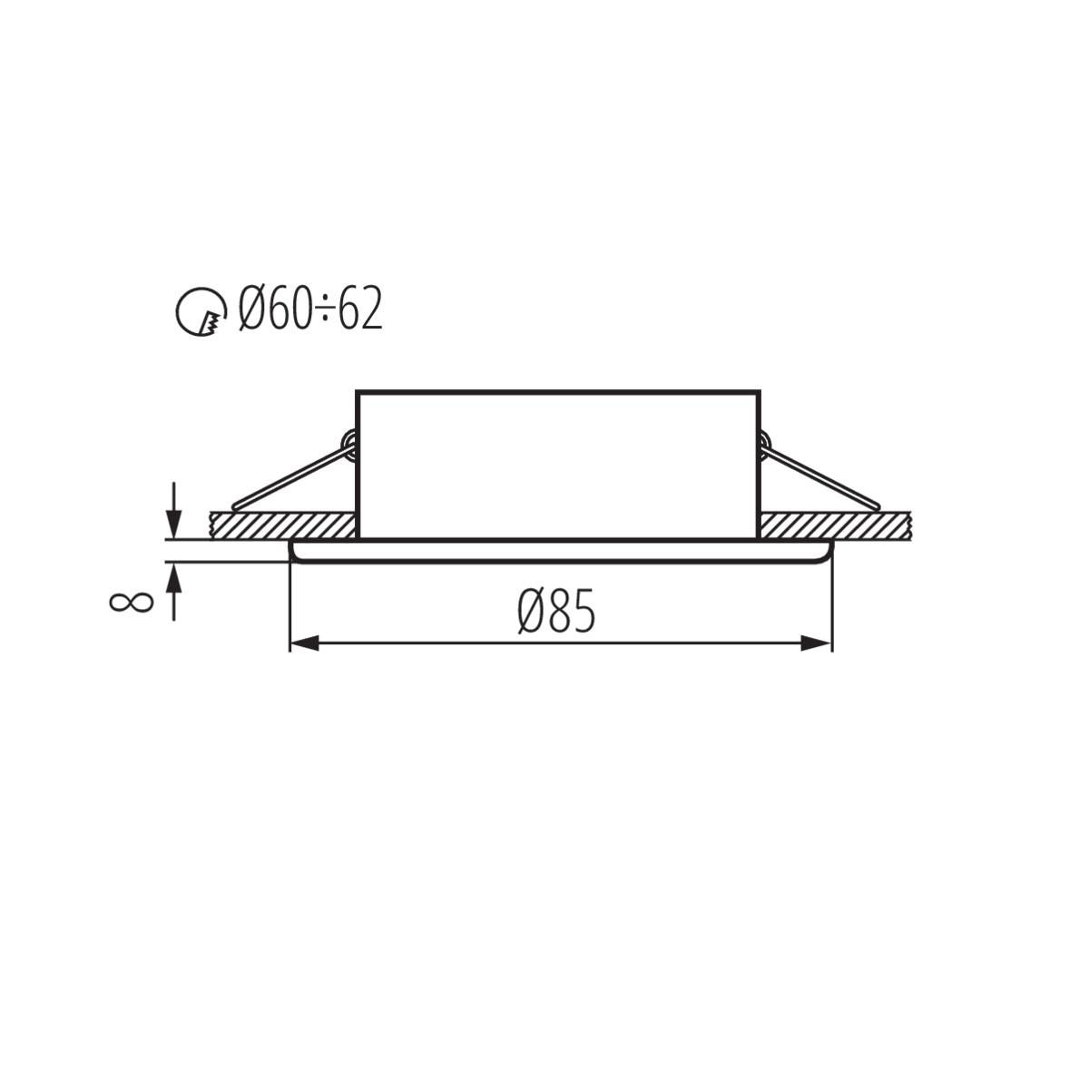 FARETTO DECORATIVO MARIN CT-S80-SN - KANLUX