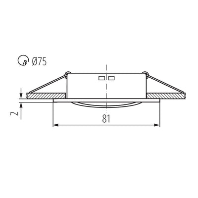 FARETTO DECORATIVO NAVI CTX-DT10-W - KANLUX
