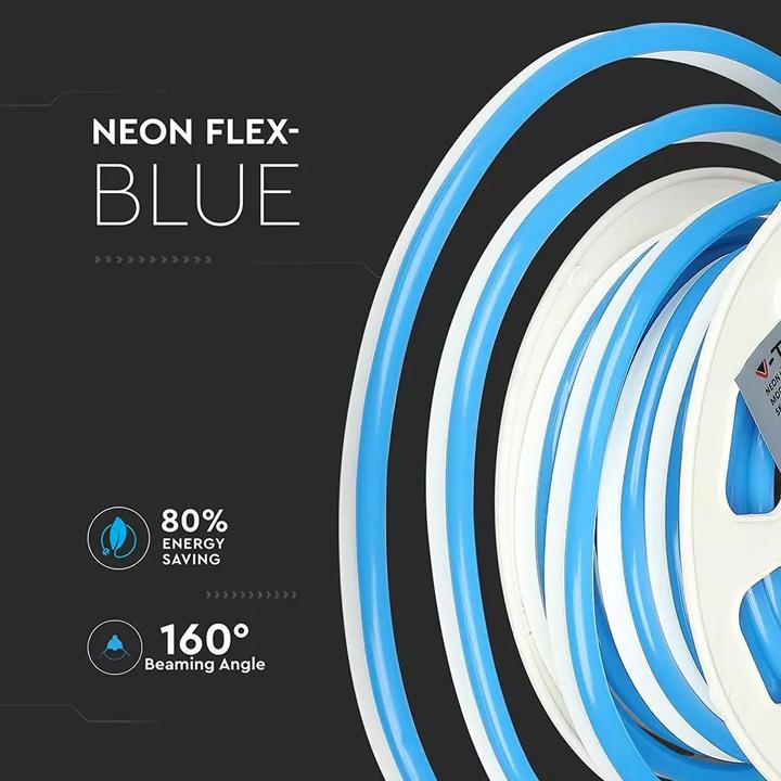 LED NEON FLEX 24V BLU IP65 10M