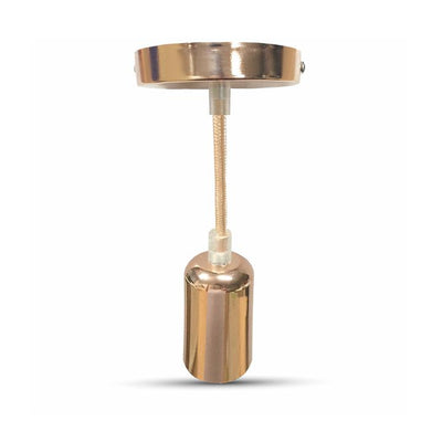 LAMPADARIO CON PORTALAMPADA SET ORO CON BASE