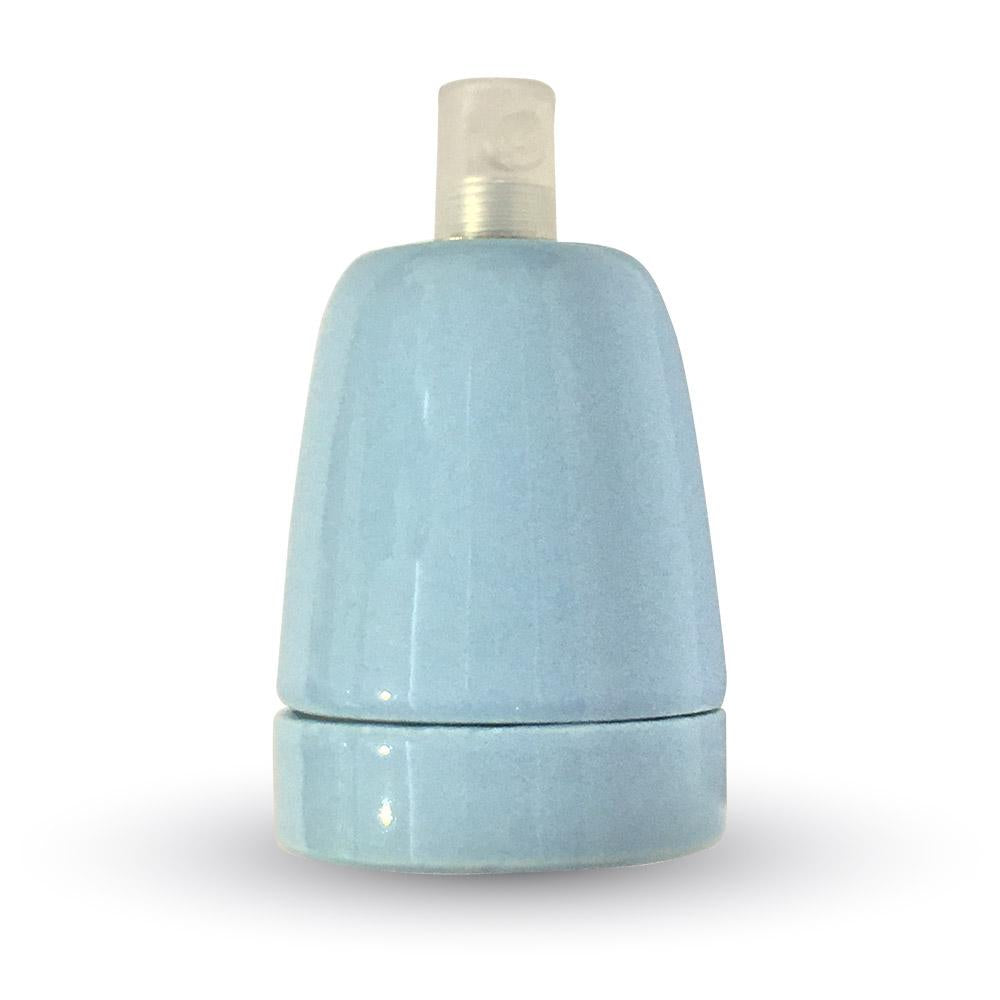 PORTALAMAPDA IN PORCELLANA BLU