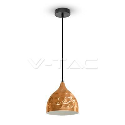 LAMPADARIO CON PORTALAMPADA RAME LACRIMA  230