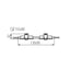 FARETTO DECORATIVO SEIDY CT-DTL250-B - KANLUX
