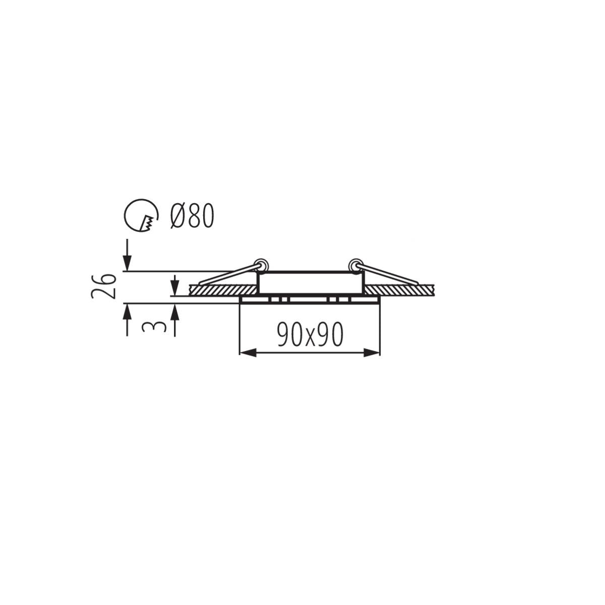 FARETTO DECORATIVO SEIDY CT-DTL50-B - KANLUX