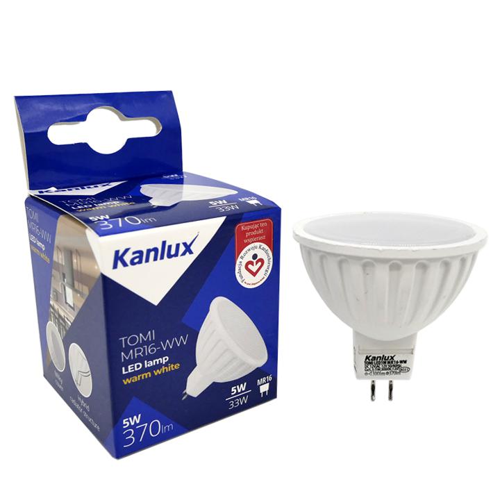 LAMPADINA LED TOMI LED5W MR16-CW - KANLUX