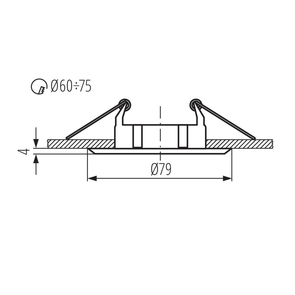 FARETTO DECORATIVO VIDI CTC-5514-W - KANLUX