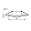 FARETTO DECORATIVO VIDI CTC-5515-C/M - KANLUX