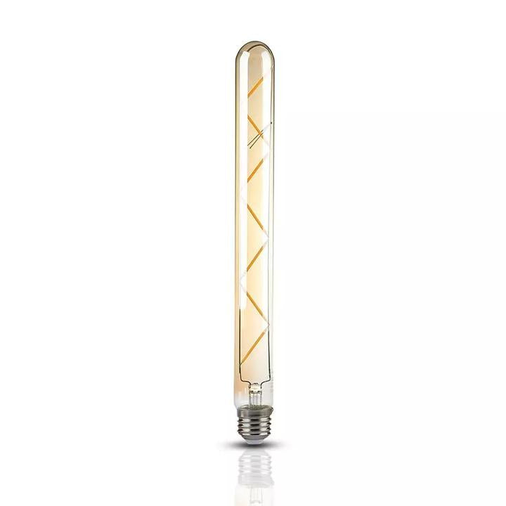 LAMPADINA LED - 7W T30 E27 FILAMENTO AMBER BIANCO CALDO 2200K