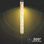 LAMPADINA LED - 7W T30 E27 FILAMENTO AMBER BIANCO CALDO 2200K