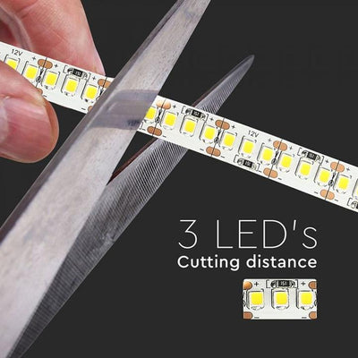 STRISCE LED SMD2835 - 204 LEDS BIANCO IP20 6000K