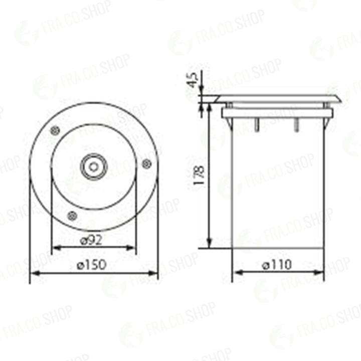 PORTALAMPADA CARRABILE XARD DL-40 - KANLUX