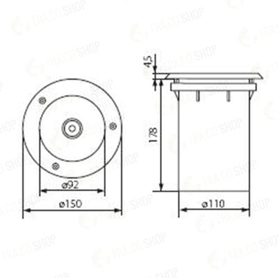 PORTALAMPADA CARRABILE XARD DL-40 - KANLUX
