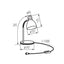 LAMPADA DA SCRIVANIA ZARA HR-40-SR - KANLUX