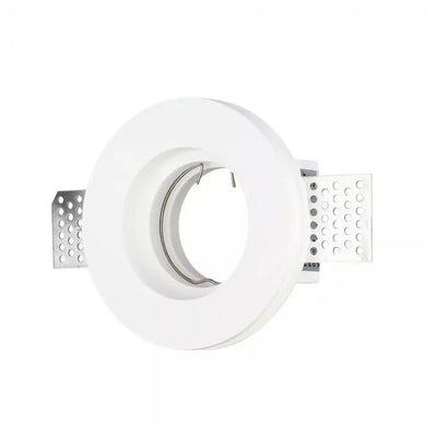GU10 CORPO ROTONDO GESSO BIANCO  103