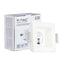 GU10 CORPO QUADRATO GESSO BIANCO 120 X 120 MM