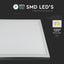 PANNELLO LED 45W 595 X 595 MM 120LM/W BIANCO NATURALE CON DRIVER SET 6PZ. 4500K