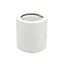 GU10 FITTING ROTONDO GESSO BIANCO