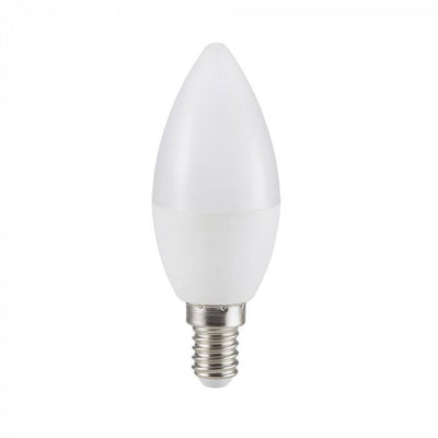 LED LAMPADINA - 5.5W E14 CANDELA WHITE 6400K