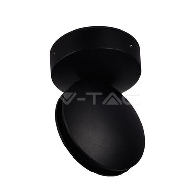 7W  CORPO NERO PER PARETE BIANCO CALDO IP65 3000K