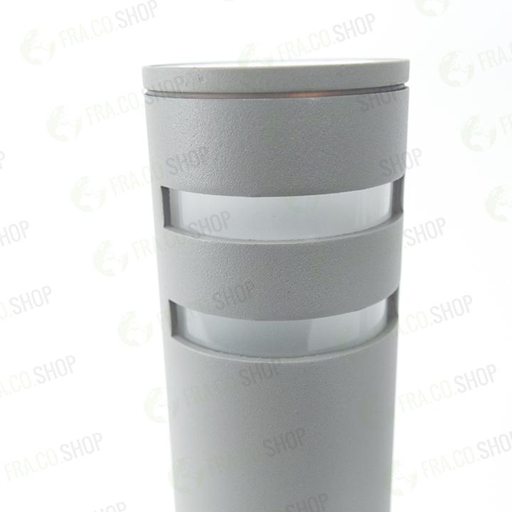 ESTERNA AL D6,4 H26 ALU SILBE  LAMPADA A MURO