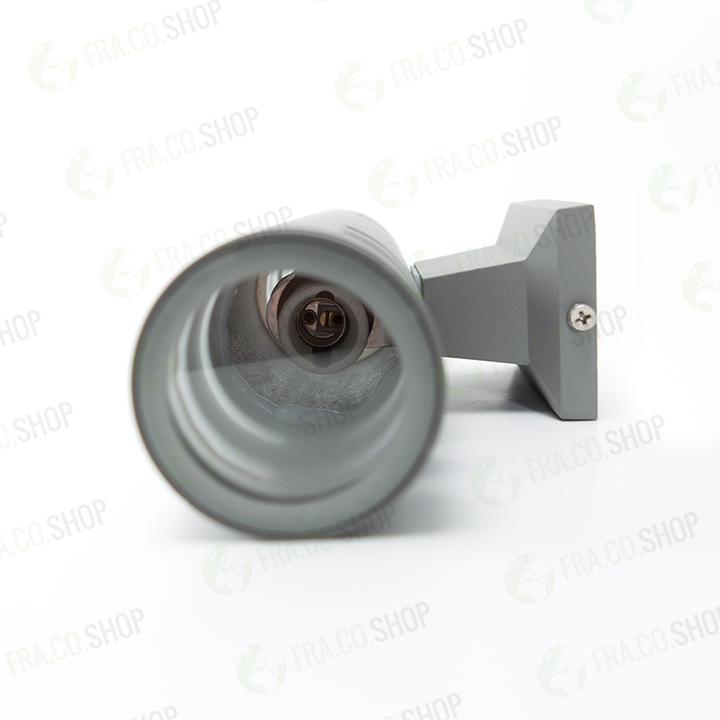 ESTERNA AL D6,4 H26 ALU SILBE  LAMPADA A MURO