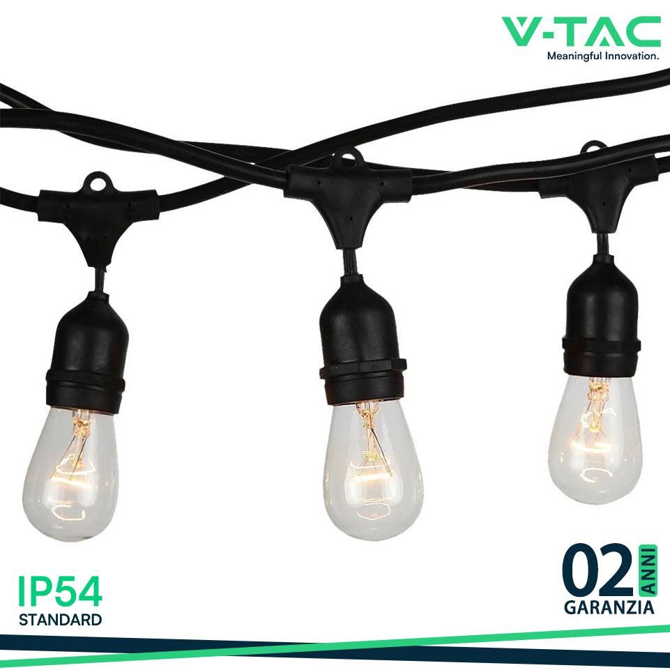 CATENARIA 15MT E27 CONNETTORE STAGNO