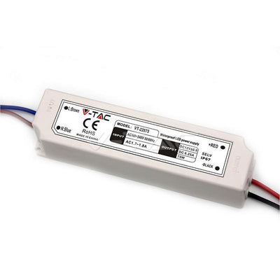 LED ALIMENTATORE - 75W 12V IP67 PLASTICA