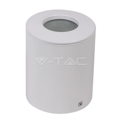GU10 CORPO FARETTO ROTONDO BIANCO IP54