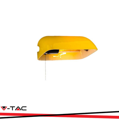 GLASS LAMPSHADE FOR VT-7151-YELLOW