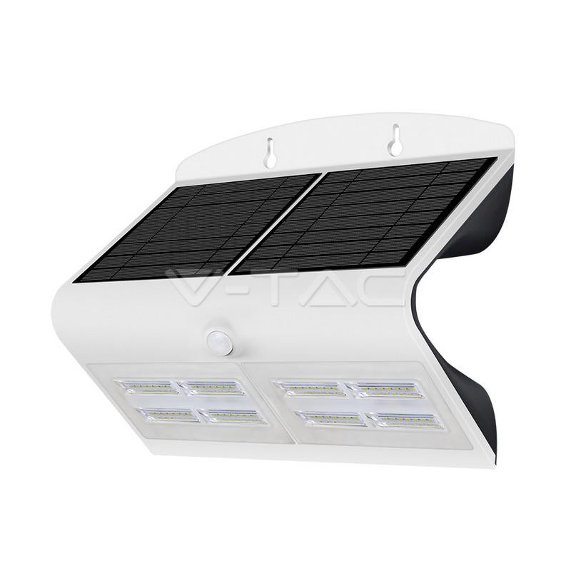 6.8W LED LAMPADA SOLARE LUCE BIANCO NATURALE  CORPO BIANCO 4000K