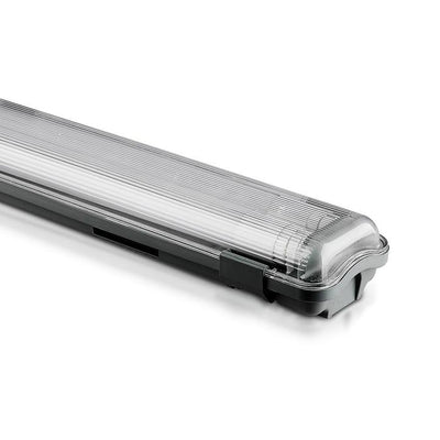 LED WATERPROOF LAMP FITTING WITH 2 X 18W TUBES BIANCO NATURALE 4000K