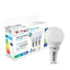 LED LAMPADINA- 5.5W E14 P45 BIANCO 3 PZ/PACK 6400K