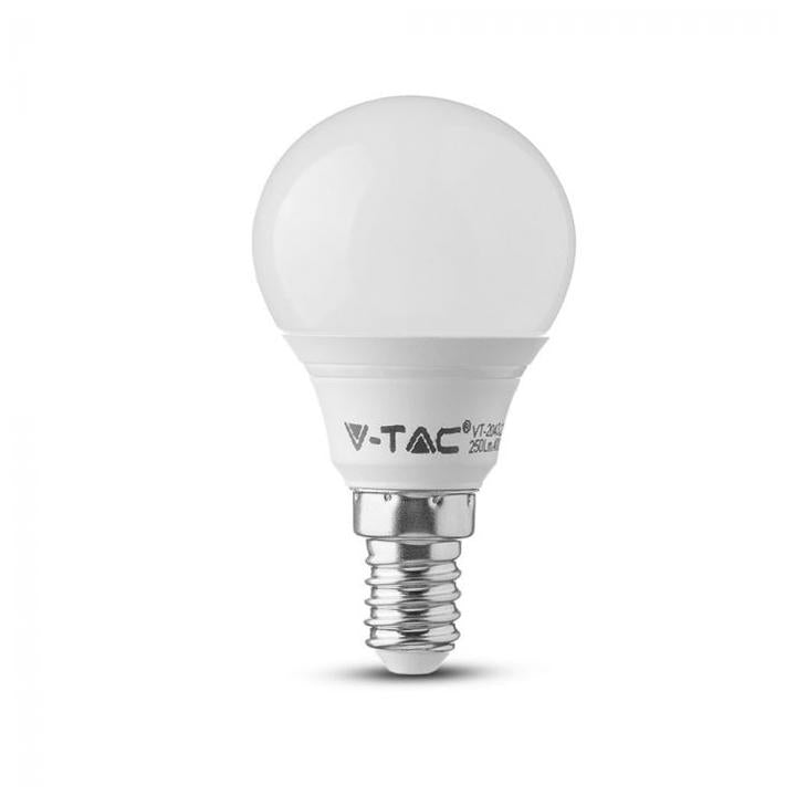 LED LAMPADINA- 5.5W E14 P45 BIANCO 3 PZ/PACK 6400K