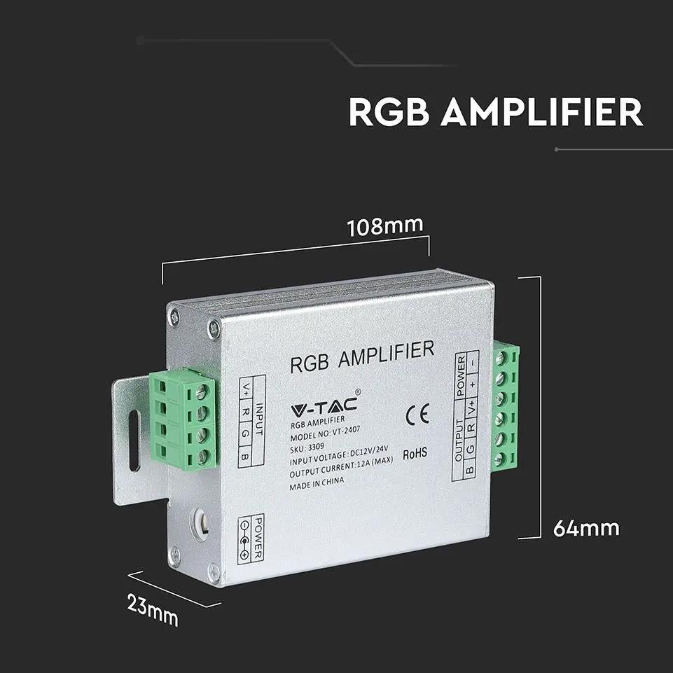 ALMPLIFICATORE RGB 12-24V