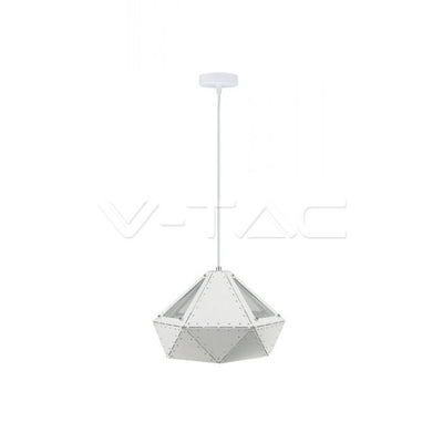 PENDANTE LIGHT PASTEL PRISM BIANCO 310 X 180 MM