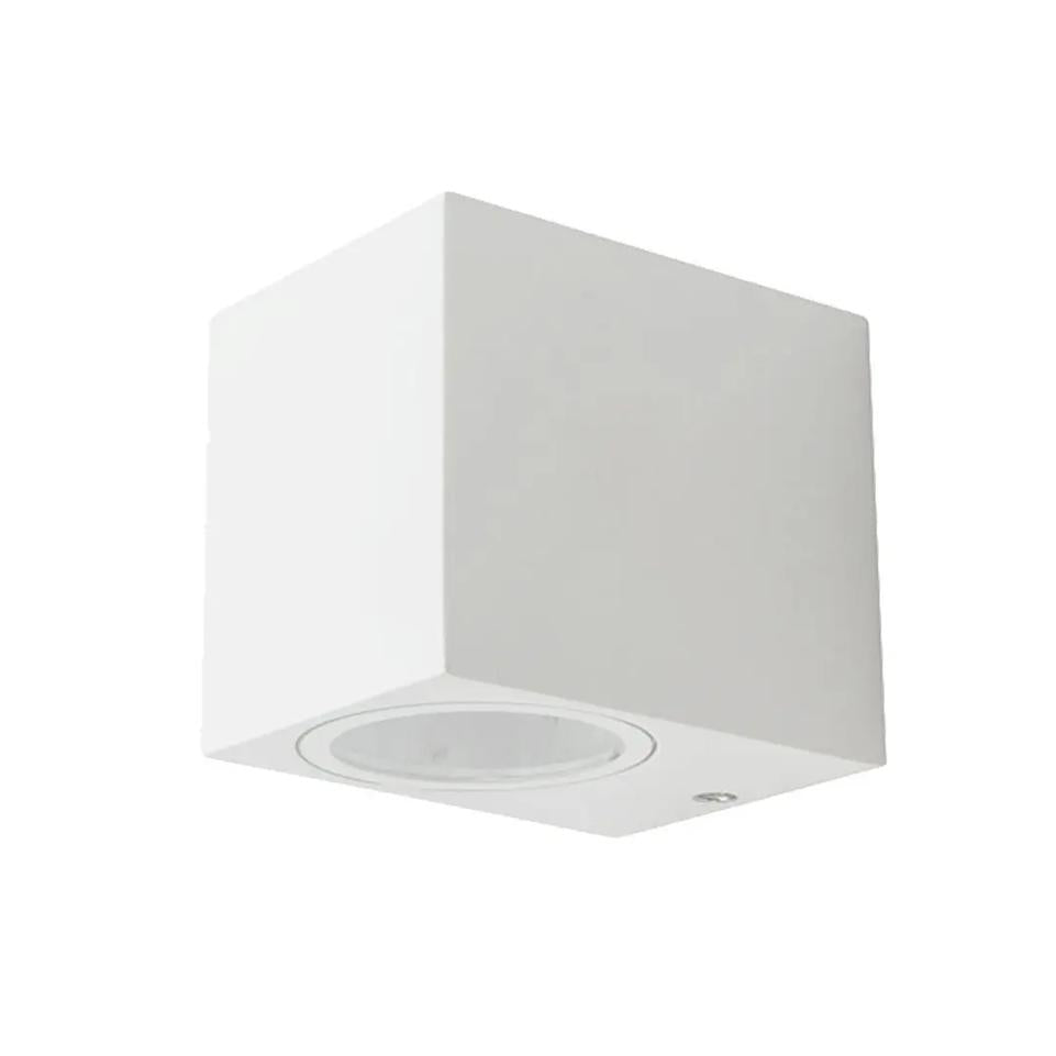 WALL SLEEK WALL FITTING  QUADRATO CORPO BIANCO 1 WAY IP44