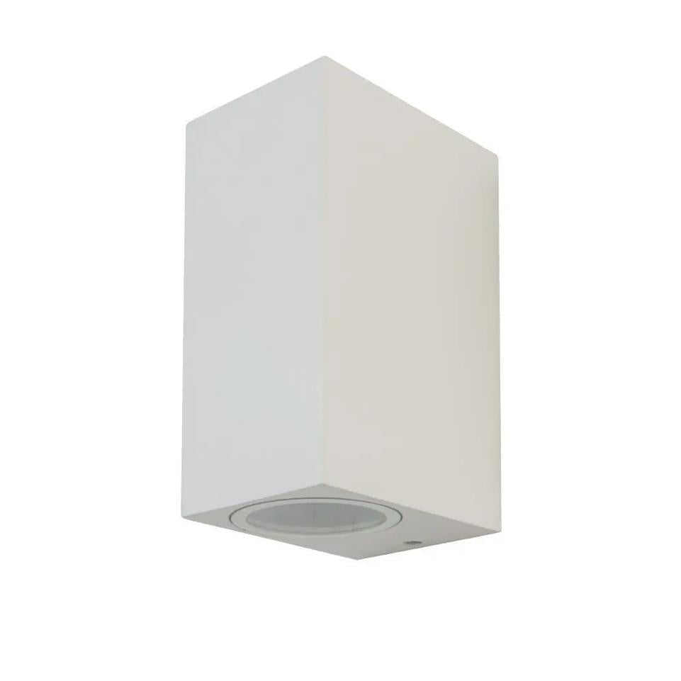 WALL SLEEK WALL FITTING  QUADRATO CORPO BIANCO  2 WAY IP44
