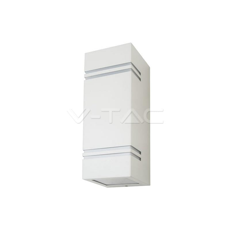 WALL FITING QUADRATO CORPO BIANCO 2 WAY IP44