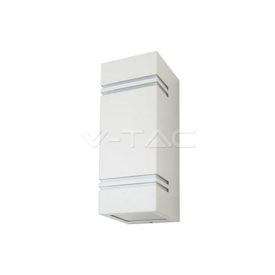 WALL FITING QUADRATO CORPO BIANCO 2 WAY IP44