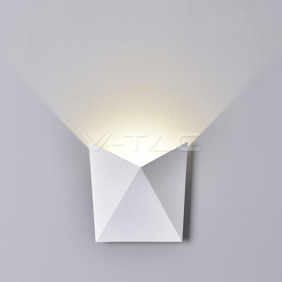 5W LED WALL LIGHT CORPO BIANCO IP65 4000K